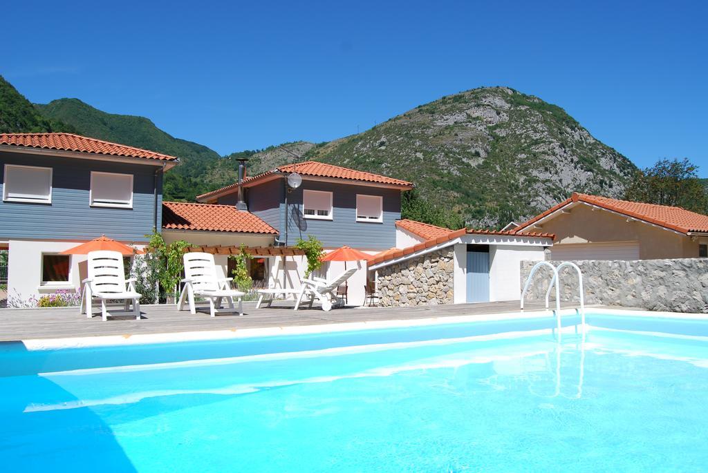 Les Terrasses De Castelmerle Niaux Zimmer foto
